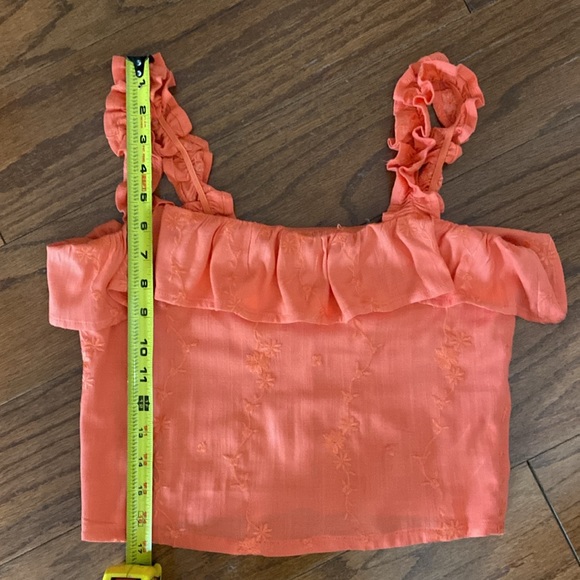 Forever 21 orange sleeveless/crop top - Size medium - Picture 9 of 9